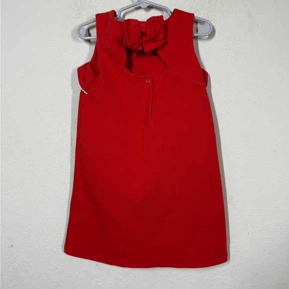 Janie & Jack Ruffle Ponte Dress Size 5 - Picture 2 of 6